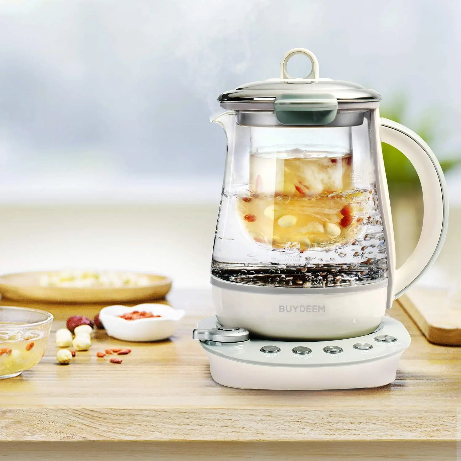 Tea Maker and Kettle, 9-in-1 Programmable Brew Cooker Master, 1.5 L, Spruce Blue 5