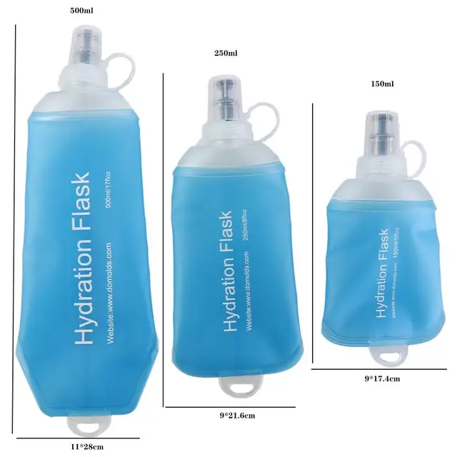 ハイドレーションボトル 旧い 500ml 折り畳み ランニング トレーニング 