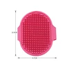 Soft Rubber Dog Brush Comb Cat Bath Brush Rubber Glove Hair Fur Grooming Massage Brush For Dog Cats Pet Bath Supplies 6