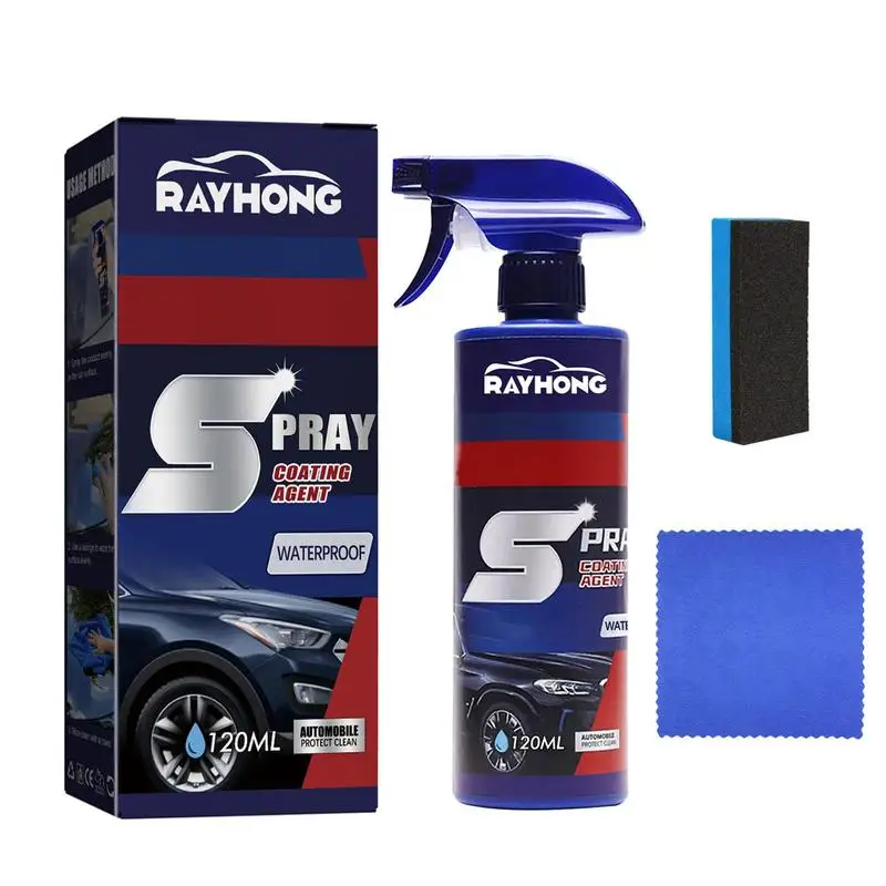 Car Polish Spray 3 In 1 High Protection Car Shield Coating 120ml Car