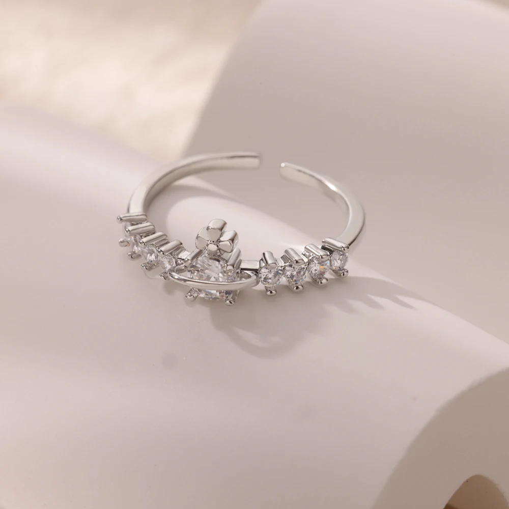 Planet Rings For Women Stainless Steel