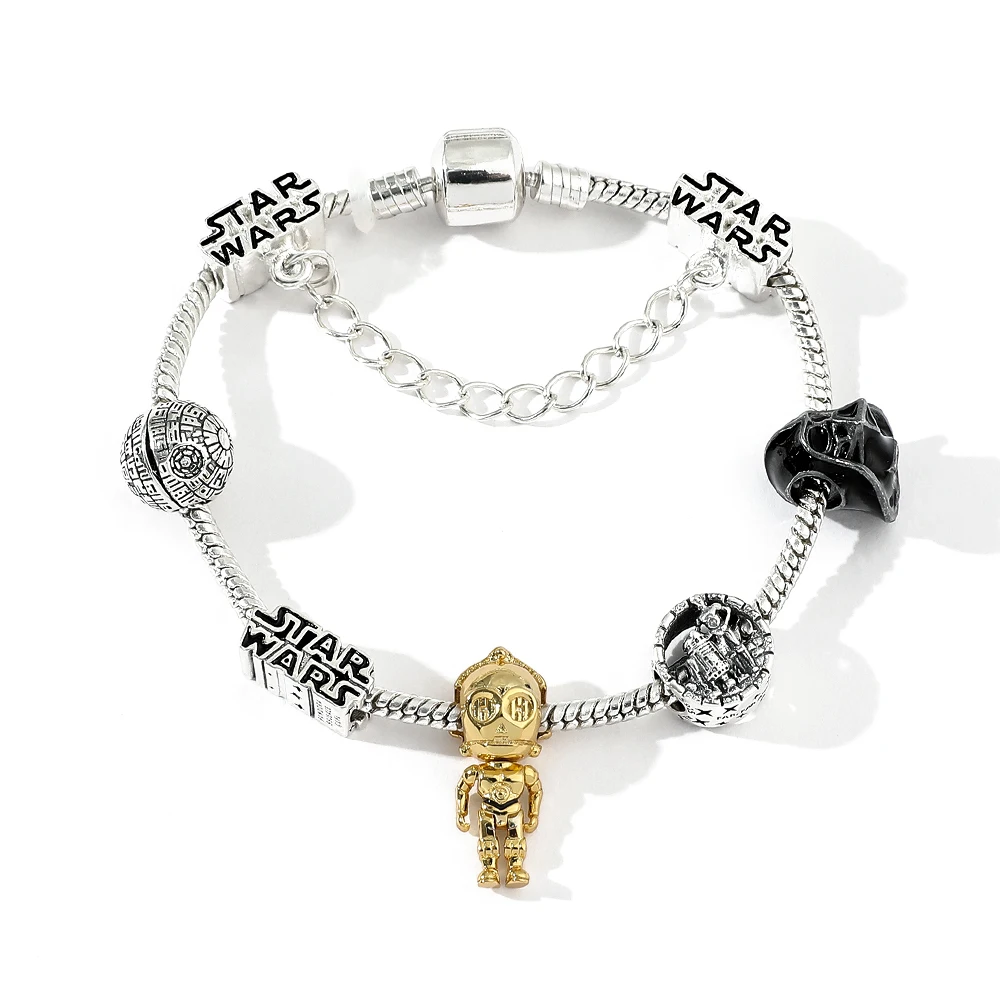 Wars Charm Bracelet Pandora Star Wars Beads Disney Movie Star Wars