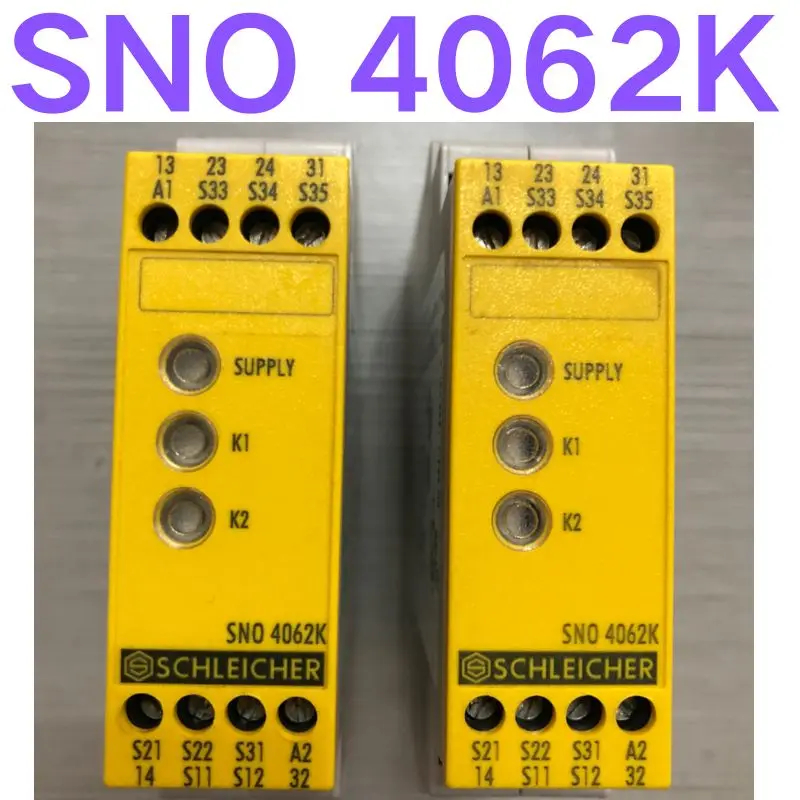 

Second-hand test OK Safety relay, SNO 4062K