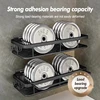 Bathroom Storage Rack Stainless Steel Anti Rust Storage Shower Rack Suction Cup Storage Rack Household Storage Appliances 5