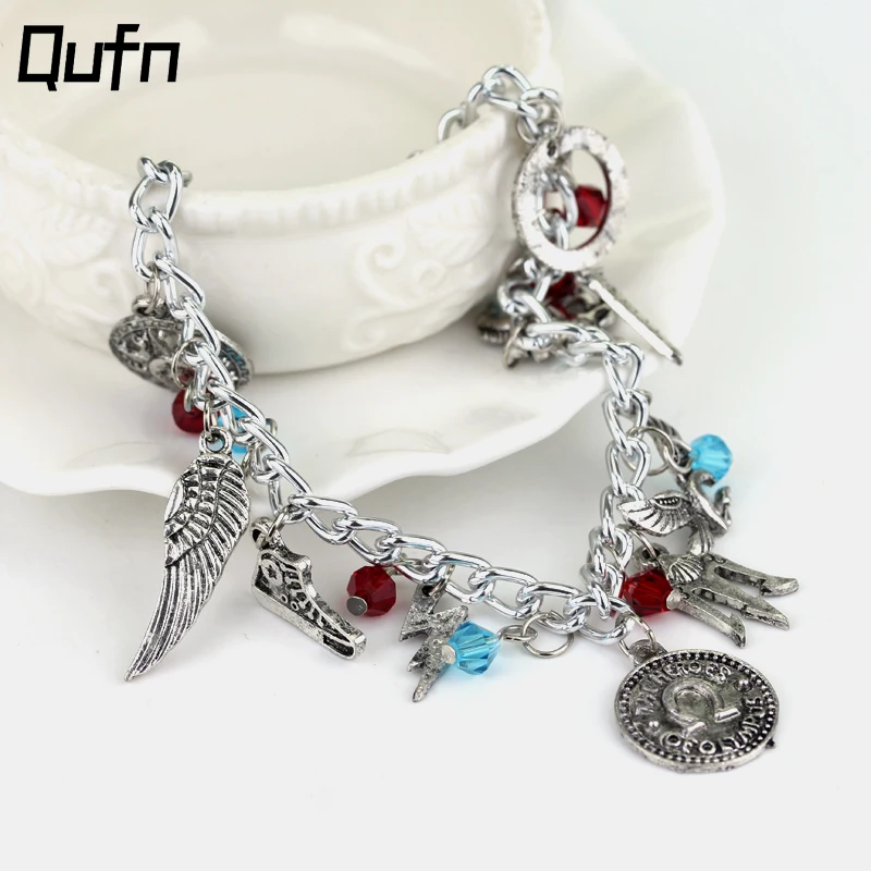 Braccialetto Con Ciondoli Pendenti Con Perline Di Cristallo Bradley Jackson Semplice Gioielli Da Film Vintage Moda Catenaria A Mano Per Donna