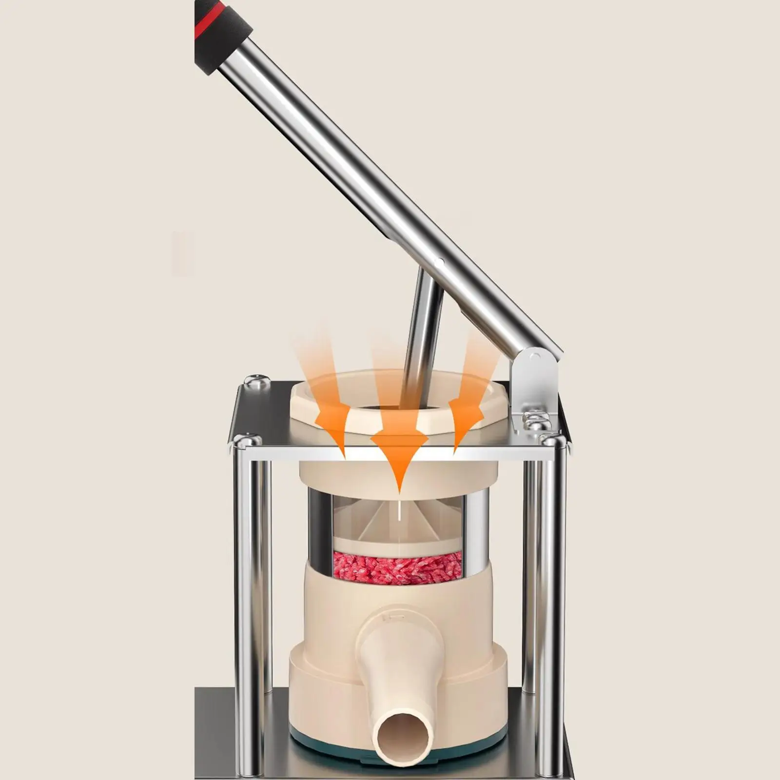 Sausage Stuffer Meat Filling Homemade Kitchen Supplies Sausage Meat Stuffer Manual Meat Grinder Food Mincer food processor Sausage Stuffer Meat Filling Homemade Kitchen Supplies Sausage Meat Stuffer Manual Meat Grinder Food Mincer food processor