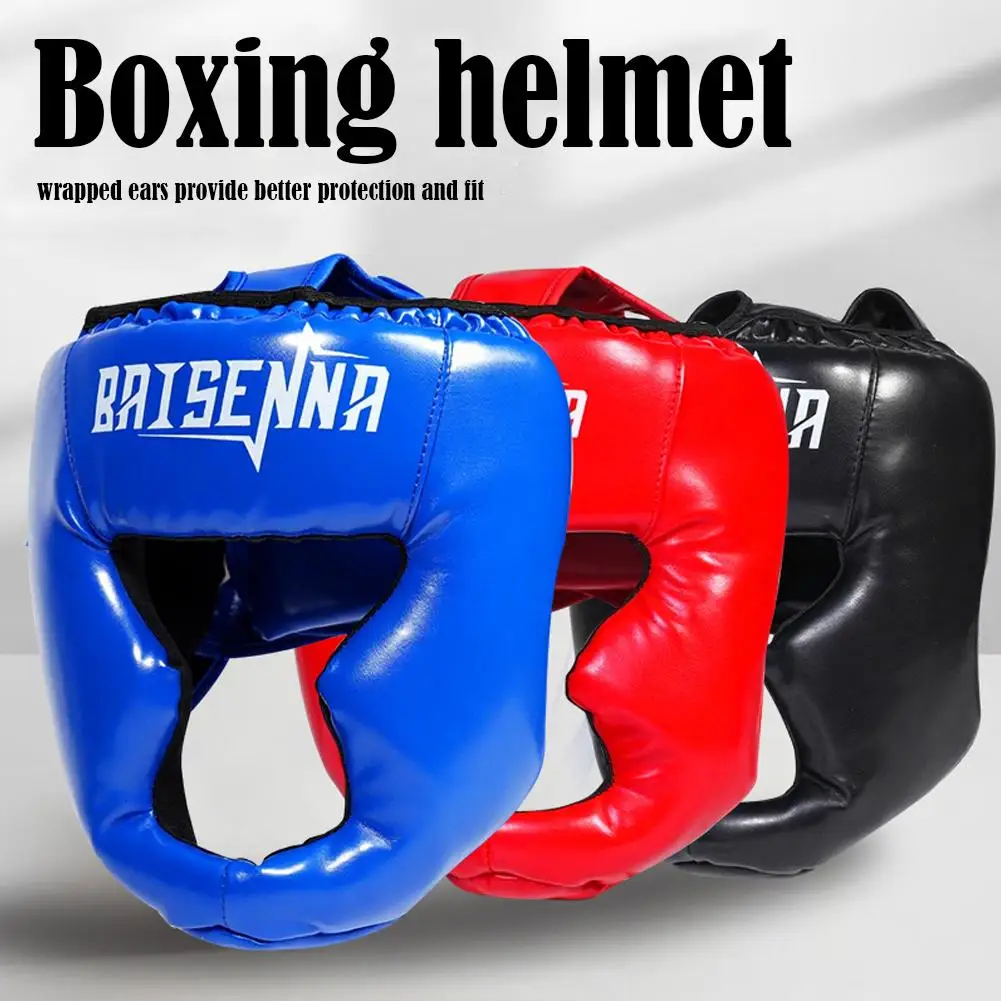Adjustable Full-Face MMA Training Headgear product image