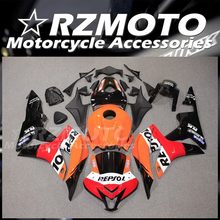 

Новый комплект обтекателей из АБС-пластика для цельного мотоцикла Подходит для HONDA CBR600RR F5 2007 2008 07 08 Комплект кузова оранжевый красный