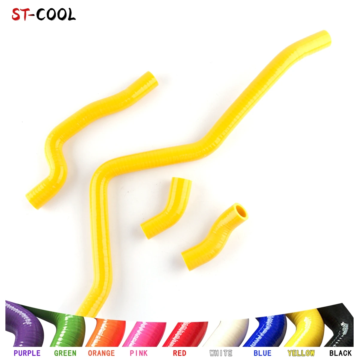 For Yamaha YFM660R Raptor 660R 2001-2005 YFM 660 R 2002 2003 2004 Silicone Tube Pipe Radiator Hoses Kit 4Pcs