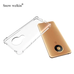 Enhanced Airbag Buffer Full Protection Clear Soft TPU Back Cover - Nokia 8.3 (Transparent)