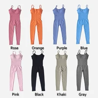Women's Tracksuit Yoga Set Seamless Jumpsuits One Piece Fitness Workout Rompers Sportswear Gym Set Workout Clothes For Women - Image 4