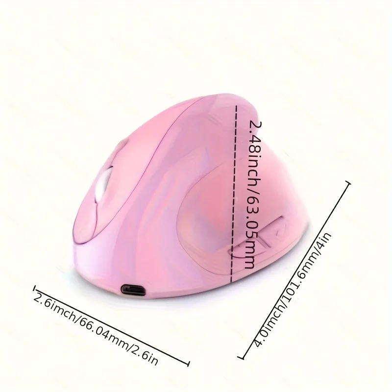 Ergonomic Mouse 2.4GHz Vertical Optical Wireless Mouse for Laptop Desktop (Small Right Hand)