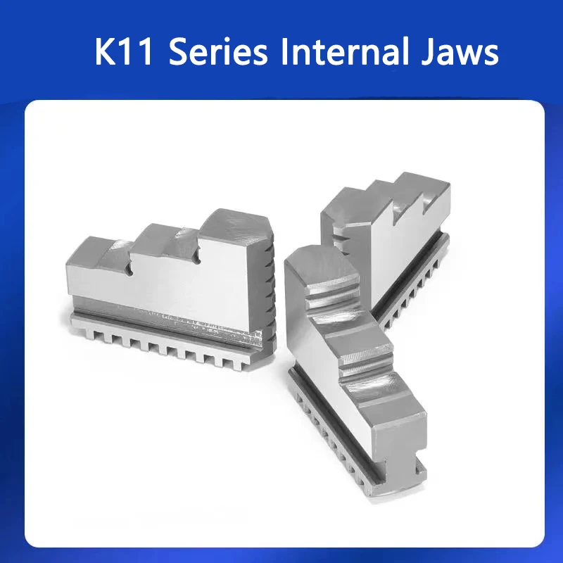 

K11-160 Lathe Chuck 3 Jaw Chuck Jaws Internal Jaw And External Jaw SANOU Soft Jaw Chuck Spare Part For K11-160