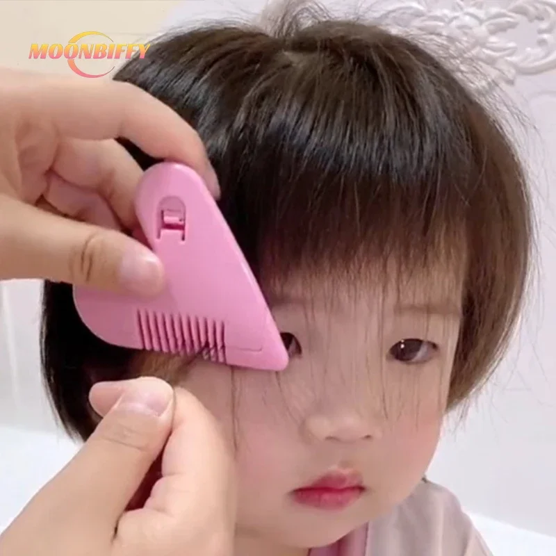 Heart Shape Hair Cutting Trimmer Barber Comb Bangs Hair Remover Home Mini Makeup Tools For Thinning Beauty Cut Accessories hair trimmer