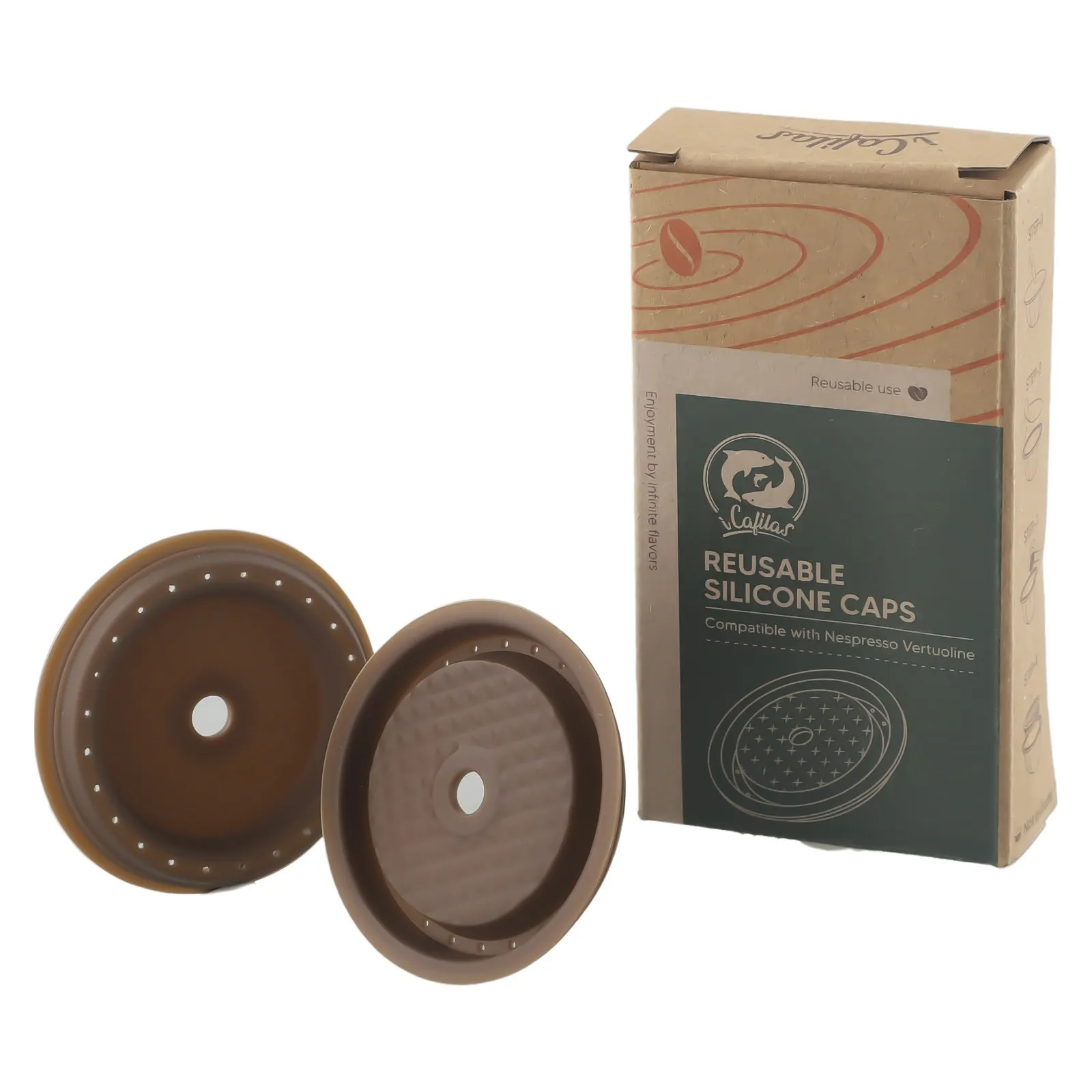 Reusable Silicone Stretch Lids Food Fresh Cover Silicone Insulation Anti-Dust Cup Cover Tea Coffee Sealing Coffeware Sets