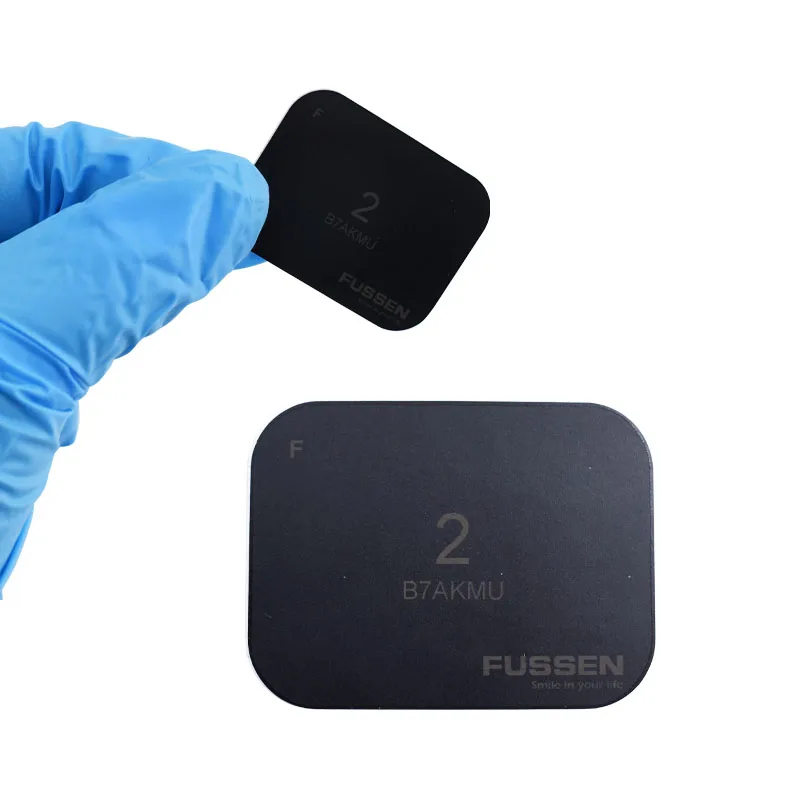 

Portable den tal X-Ray Scanner Medical Radiovisograph Digital Sensor RX den tal Match Plate 2# Imaging Plate for Fussen