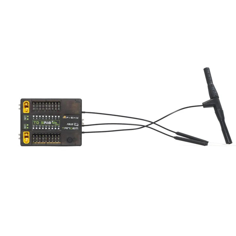 Frsky TD SR18 Tandem dual-band receiver 2.4Ghz / 900Mhz Built-in Advanced Stabilization Functions / Black-Box 2