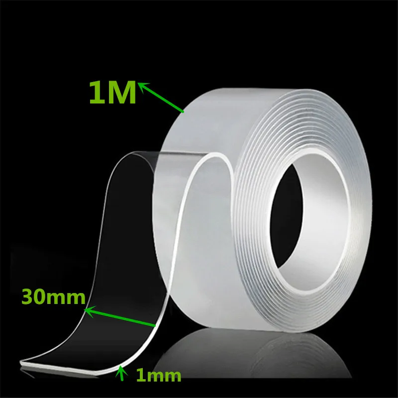 Nano Double-Sided Extra Strong Adhesive Tape – Waterproof & Cleanable