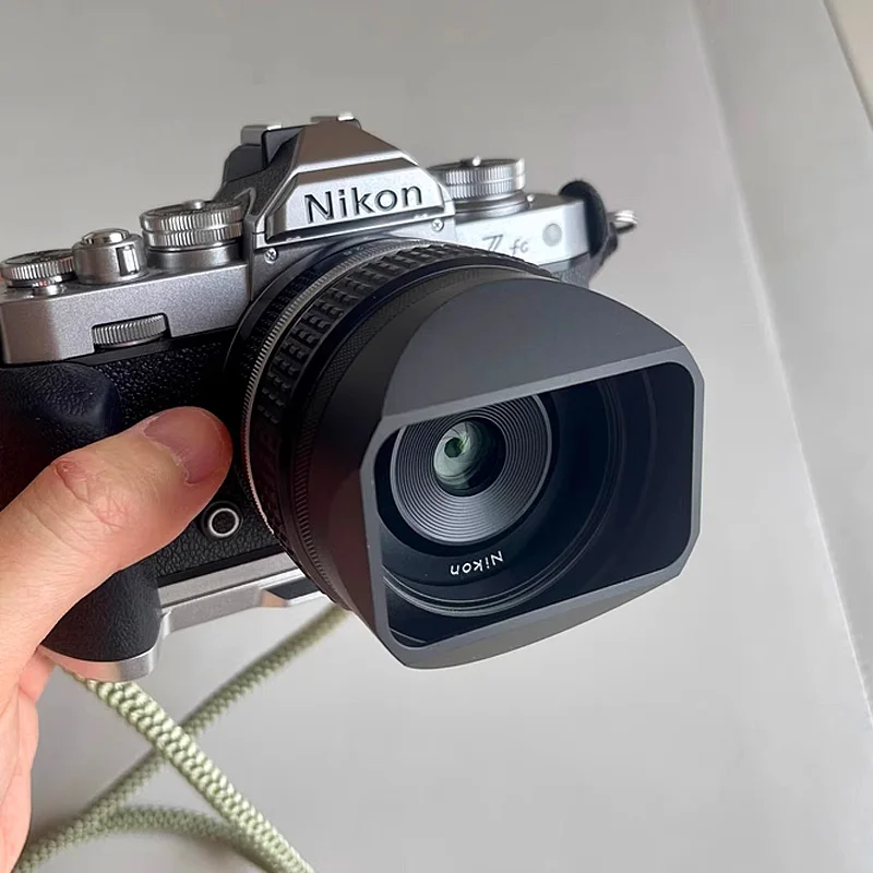 fit for Nikon Z28mm F2.8/Z28mm F2.8SE Square Lens Hood with