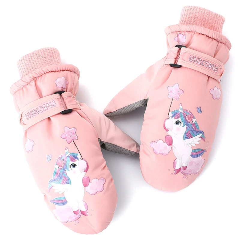 Ski Gloves Cycling Gloves for Kids Girls Boys