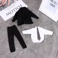 Chemise et pantalon trempés de beurre pour hommes, vêtements décontractés pour hommes, accessoires de fête de mariage, 03/Wear, 30cm, 1/6 3