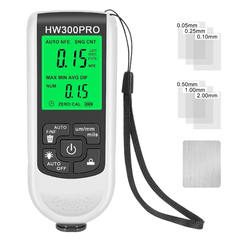 

Paint Thickness Tester Portable Car Paint Coating Tester Meter Accurate Testing