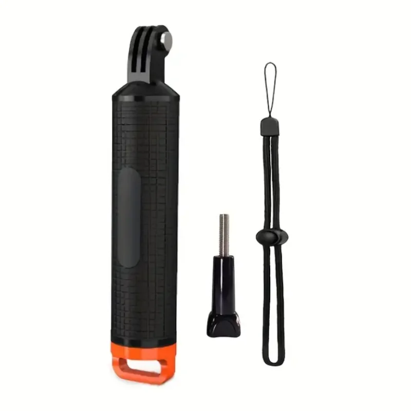 Support Silicone pour Caméra Action GoPro DJI Insta360 - Orange/Jaune/Bleu