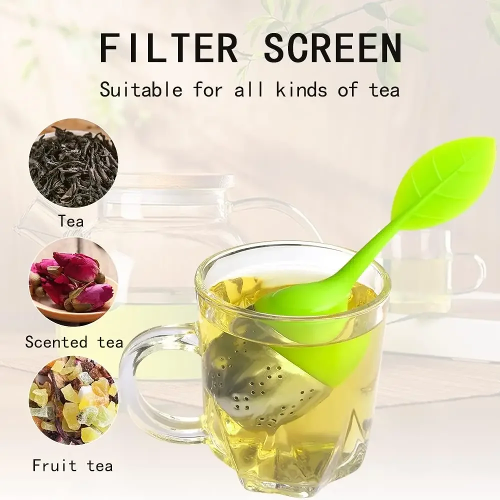 7Pcs/set Tea Infuser For Spice Filter Tea Bag Leaf Infuser Teaware Fancy Sieve Herbal Tools Teamaker For Strainer Diffuser tea infuser tea strainer tea filter tea maker