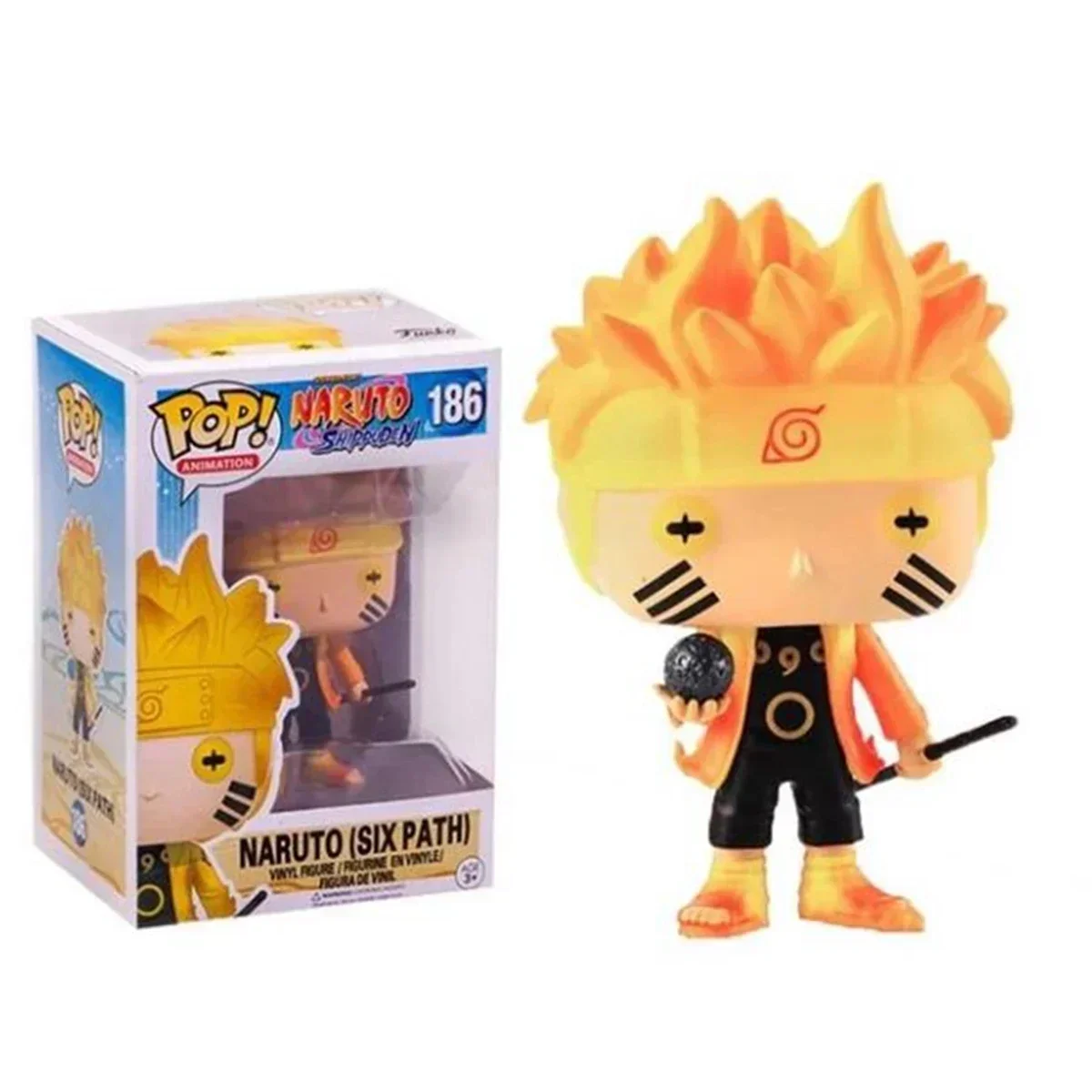 thumbnail image 1 of FUNKO POP NARUTOes Sage Mode #185 Six Path #186 Glows Vinyl Action Figure Collection Model Toys for Children Christmas Gift, 1 of 5