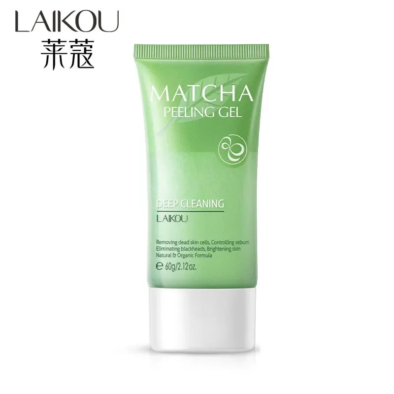 Matcha Facial Exfoliator Face Scrub Removal Natural Organic Face Peeling Exfoliating Gel Moisturizes Scrub Exfoliante Cream