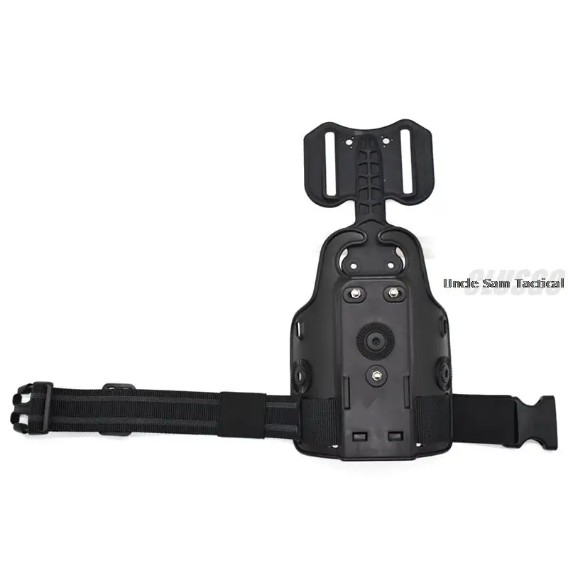 Tactical Hunting Thigh Holster Platform Drop Leg Pistol Holster Adapter for GL 17 M9 P226 P229 1911 USP Holster Accessories