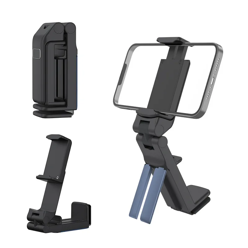 Mobile Phone Holder Multifunctional Travel Mini Desktop Stand Adjustable Rotating Folding Portable Kitchen Mobile Phone Holder