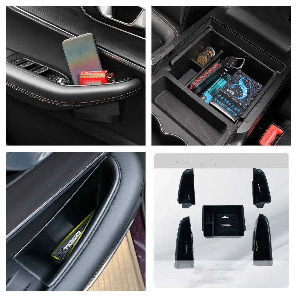 Carbon Fiber Air Vent Trim Covers For Chery Tiggo 8 Pro Max – Easy Stick-On Upgrade