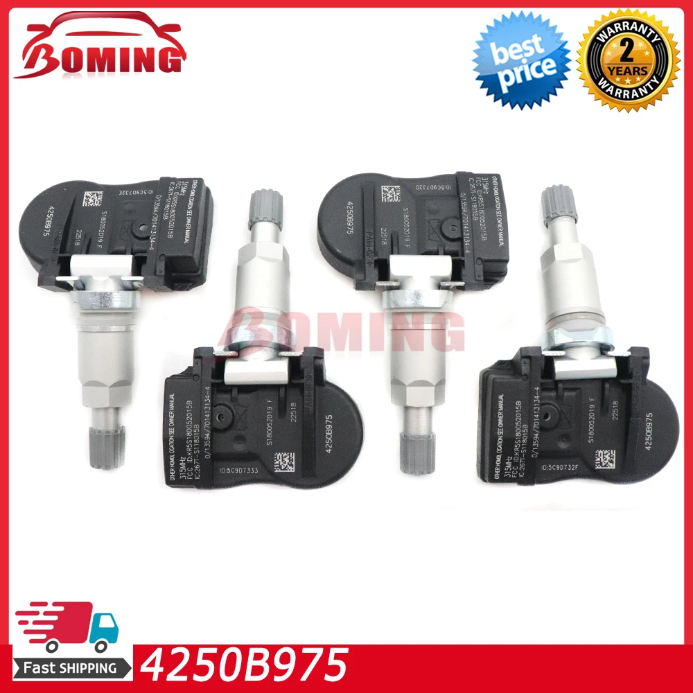 

TPMS 315 МГц датчик давления в шинах автомобиля 4250B975 для Mitsubishi I-Miev Lancer Mirage G4 Outlander 315 МГц