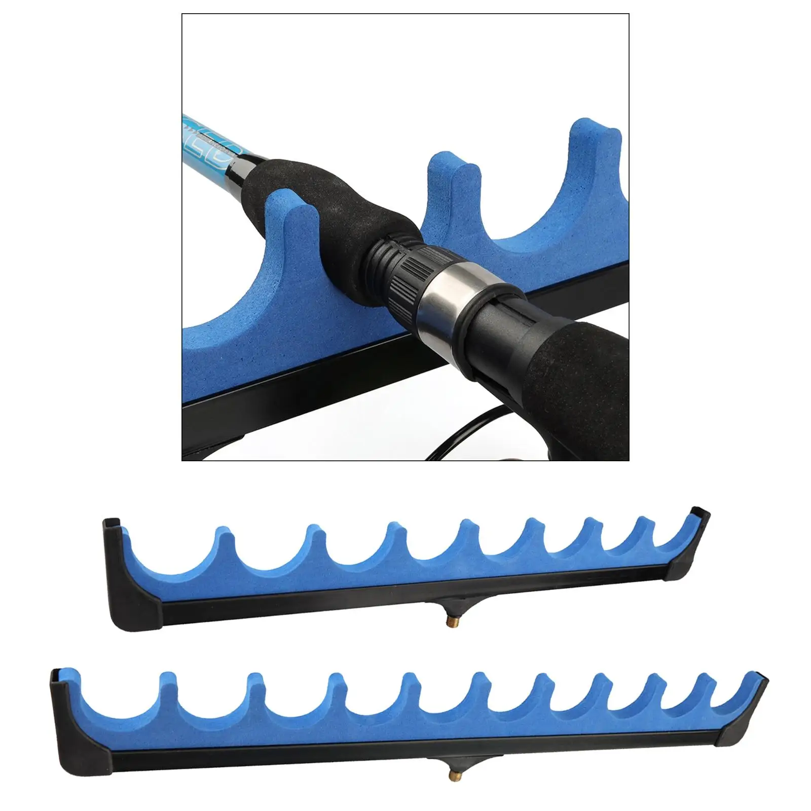 Fishing Rod Holder EVA Bank Tripod Pole Rest Head Feeder Pod Accessories