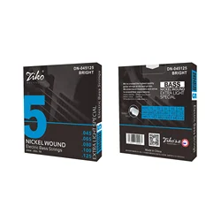 Premium ZIKO Electric Bass Strings - Enhanced Alloy for Beginners & Professionals (DN-045125)