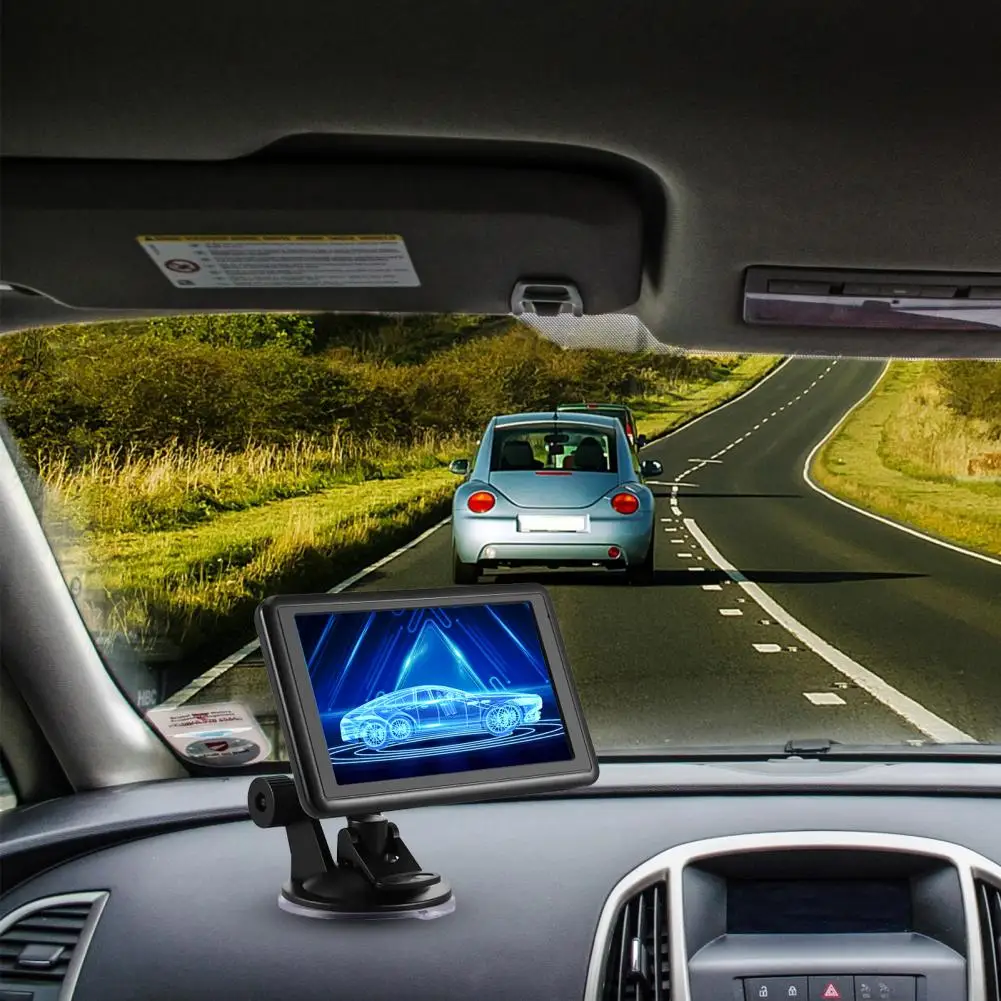 5 inch GPS Navigator High resolution Intelligent Voice Broadcast 8GB Flash Memory Multi language Car GPS Navigation