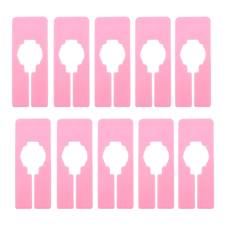 10PCS Divider Closet Dividers for Shelf Hanger Separators Rack Plastic Reusable Clothing