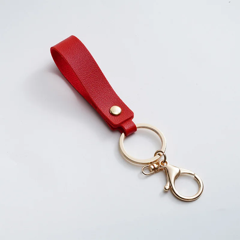 Key Chains Rope Keychains Women's Pendant Gun Plated Metal Car Keychain Business Men's Key Rings Buckle