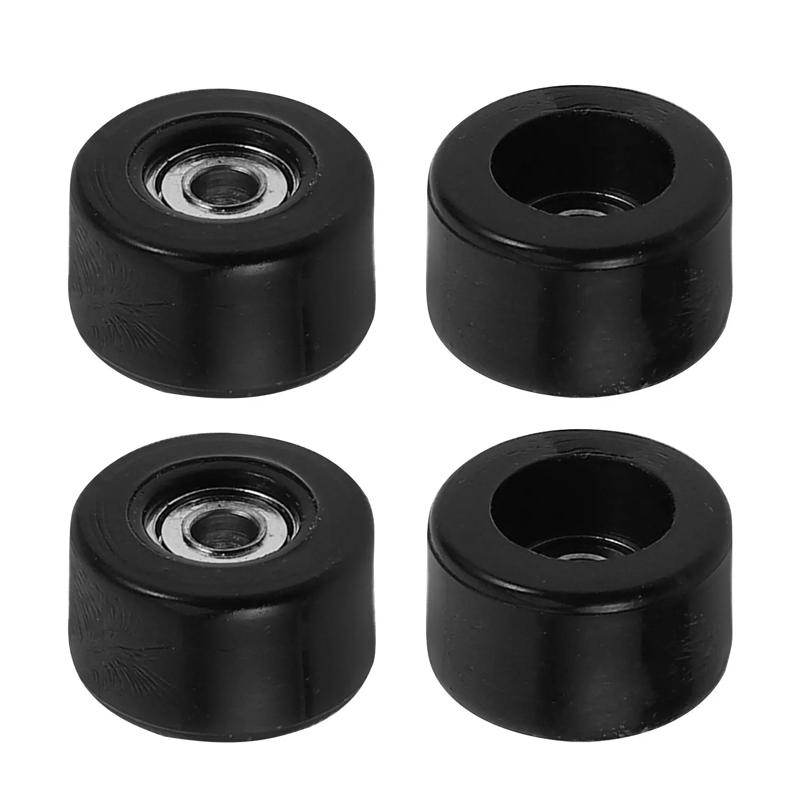 4Pcs 핑거 스케이트보드 휠 고속 베어링 세트 견고한 경량 교체 부품 스케이트..