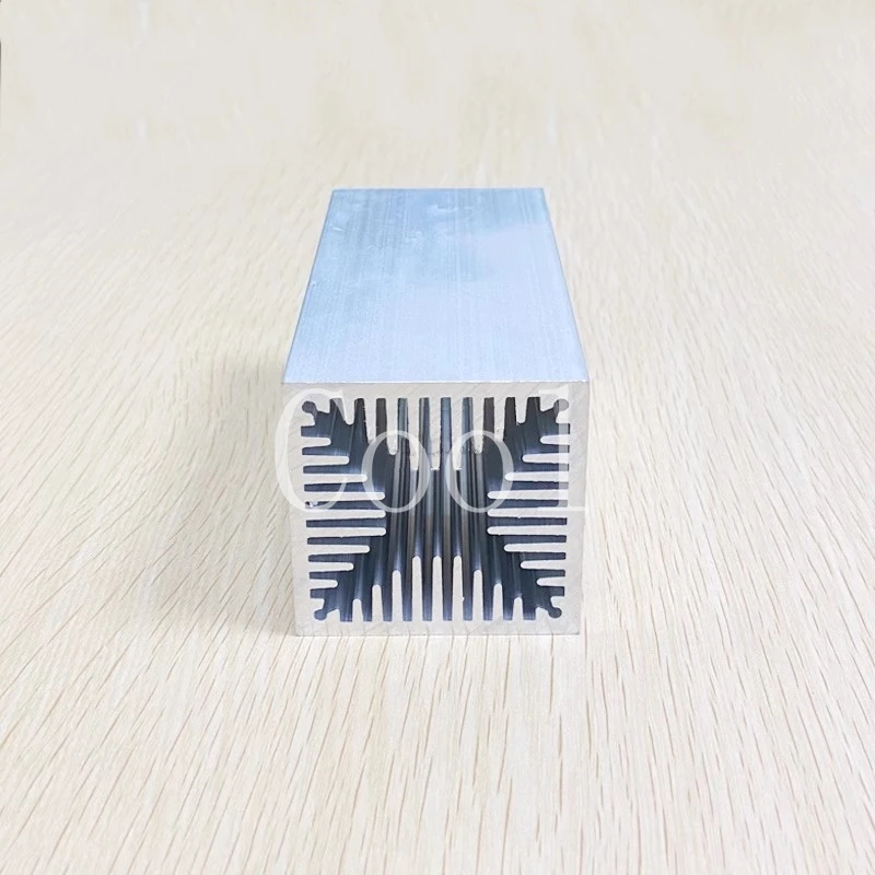 Transistor heat sink 50*50*150mm Transistor Heat Sink With Fan Powerful Tube Radiator Wind Tunnel Aluminum Heat Dissipation