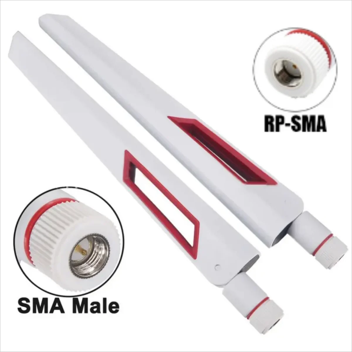 WiFi Antenna Dual Band Universal Amplifier WLAN Router Signal Booster Male SMA RP-SMA Male 12dBi 2.4G 5G 5.8GHz