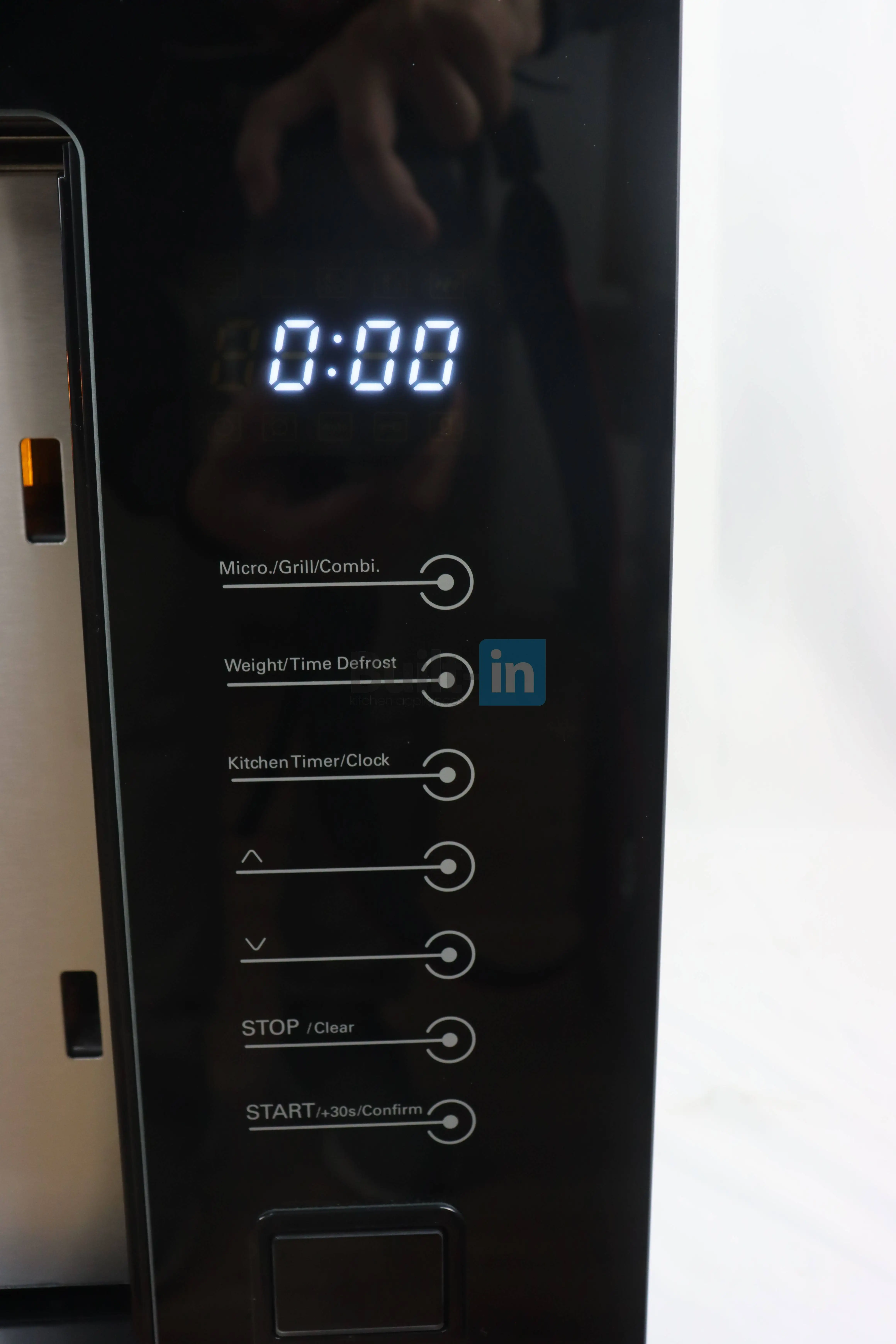 25L 388 Height Built-in Microwave Oven with Grill 8 Auto Menu 3