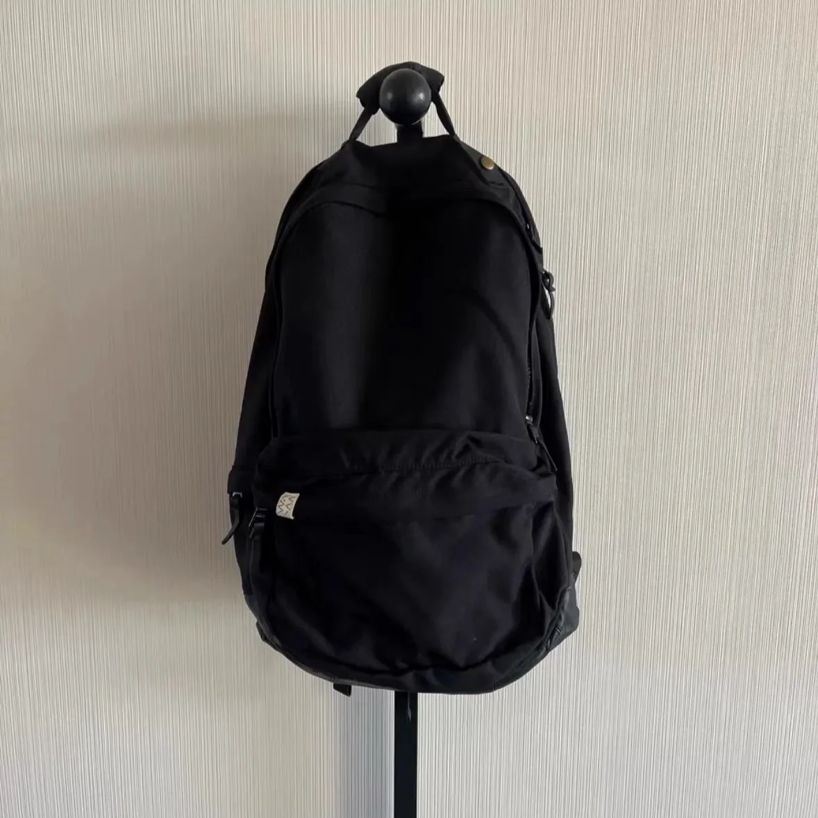 visvim ブラック ナイロン レザー リュック 22L Cordura 22L Backpack in Black – Blue Owl Workshop