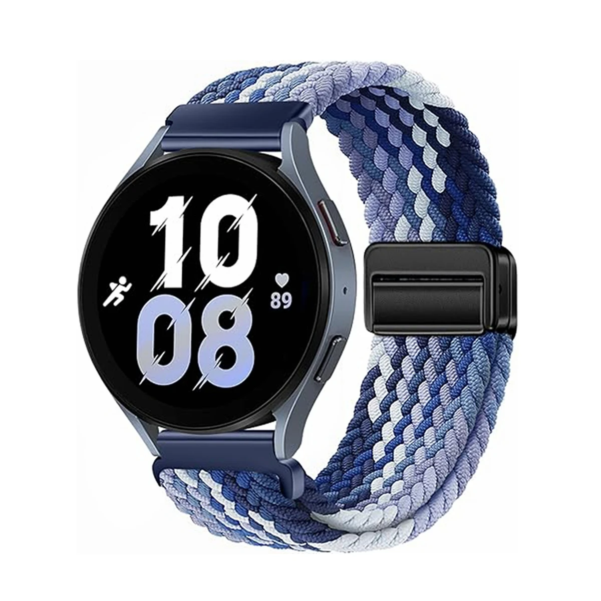 Quick Release Braided Loop Magnetic Watch Strap - Available in Multiple Sizes