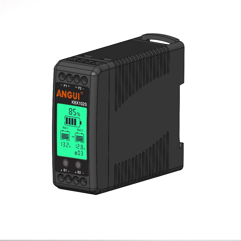 ANGUI KBX102S KBX104S 12V 24V 36V 48V 96 VBattery Equalizer LCD Active Gel AGM Lead Acid Li li-ion LiFePO4 4S 4P