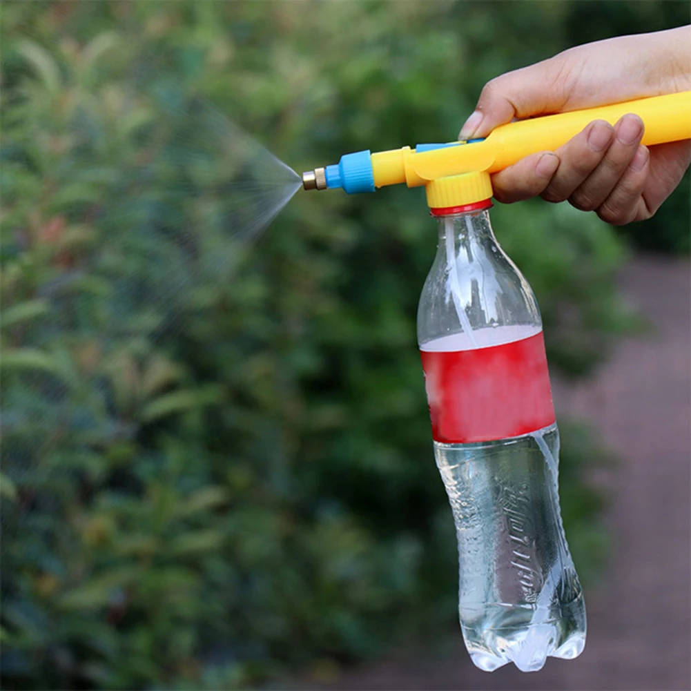 Plastic Sprinkler Nozzle Watering Bottle Water Cans for Flower Plant Irrigation 