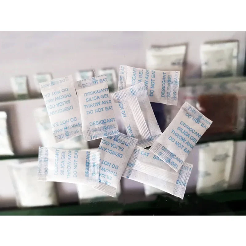 10/25/50pcs 0.5g Non-Toxic Silica Gel Sachet Desiccant Food Packaging Flower Drying Kitchen Moisture Damp Absorber Dehumidifier