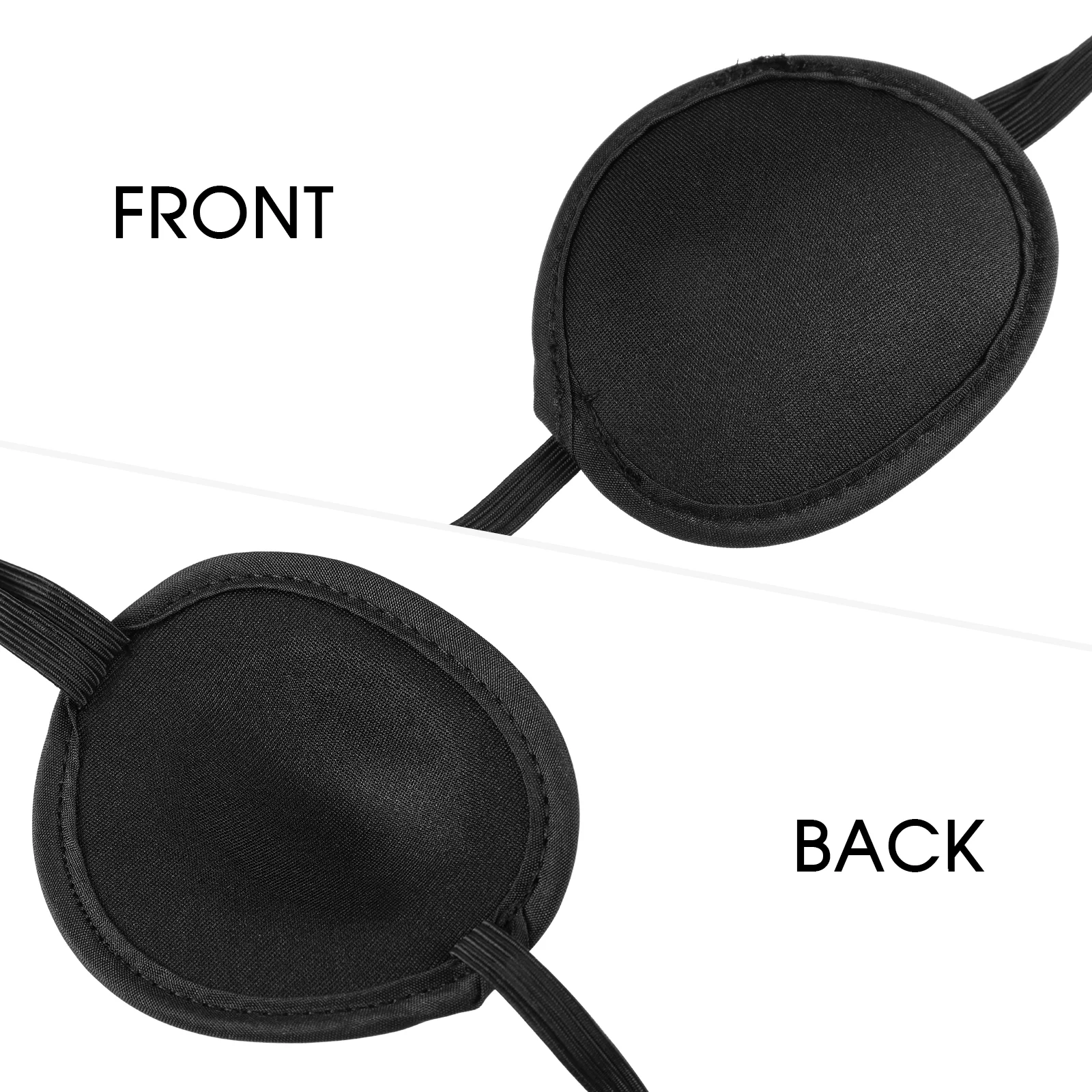 One Eye Patch Pirate Slap Flap Medical Adult Blindfold Cosplay Aldult Child Patches Stickers Kids 5