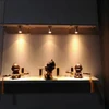 Mini USB Powered LED Cabinet Spotlight 1W/3W DC5V Jewelry Shelf Lamp Counter Closet Showcase Display Ceiling Lights With Switch 6